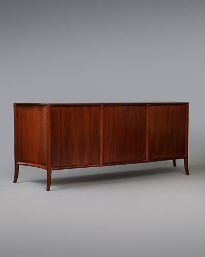 T H Robsjohn Gibbings Walnut Sideboard mid 20th Century