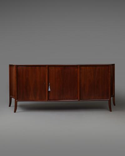 T H Robsjohn Gibbings Walnut Sideboard mid 20th Century