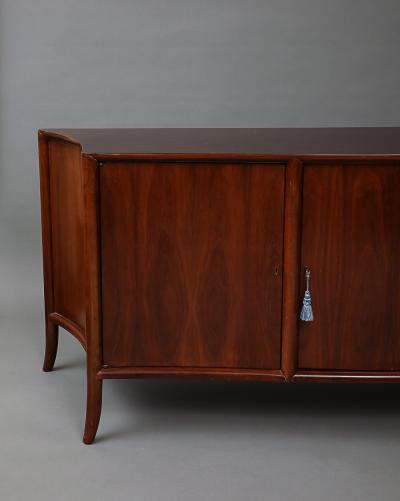 T H Robsjohn Gibbings Walnut Sideboard mid 20th Century