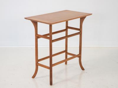 T H Robsjohn Gibbings for Widdicomb Saber Leg Side Table