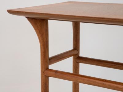 T H Robsjohn Gibbings for Widdicomb Saber Leg Side Table