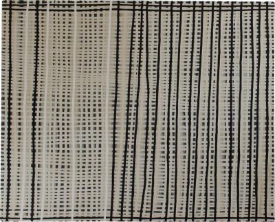 TERRI BROOKS Ochre Grid