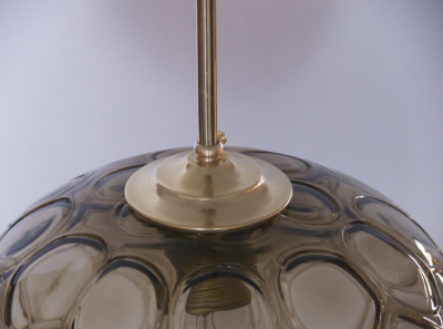 TEXTURED GLOBE PENDANT