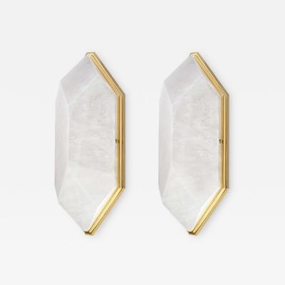 TFB Rock Crystal Sconces by Phoenix