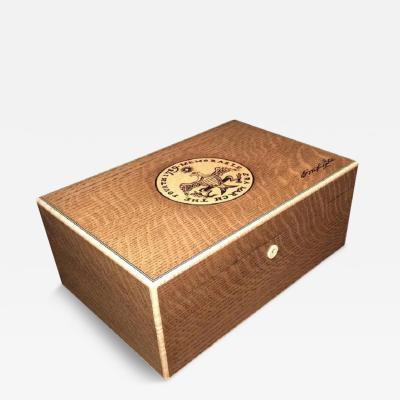 TGR Handcrafted Humidor George Washingtons 1789 Inaugural Seal or Elephant