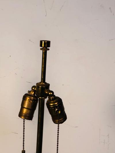TH Robsjohn Gibbings Modern Brass and Marble Lamps by T H Robsjohn Gibbings