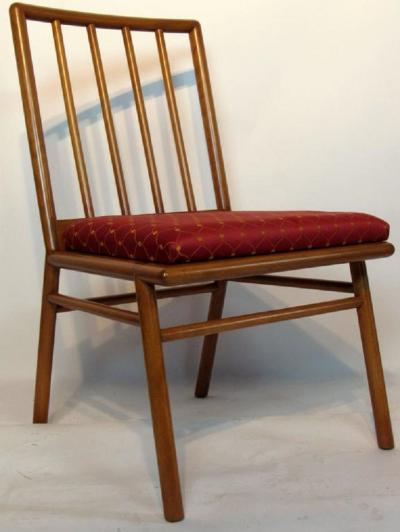 TH Robsjohn Gibbings Set of Six Dining Chairs T H Robsjohn Gibbings for Widdicomb circa 1952