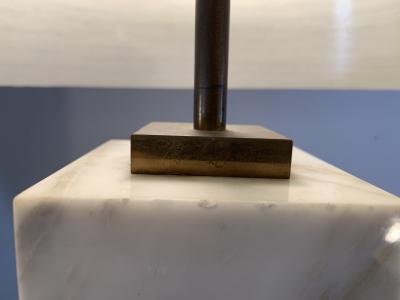 TH Robsjohn Gibbings T H ROBS JOHN GIBBINGS MARBLE LAMP FOR HANSEN