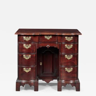 THE CLARKE AND LINCOLN FAMILY CHIPPENDALE KNEEHOLE DESK