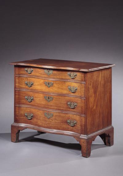 THE GENERAL BENJAMIN LINCOLN CHIPPENDALE CHEST OF DRAWERS