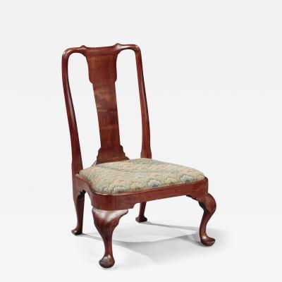 THE GODDARD FAMILY QUEEN ANNE SLIPPER CHAIR