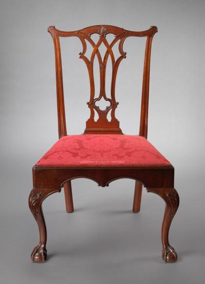 THE JOHN LAMBERT CHIPPENDALE SIDE CHAIR