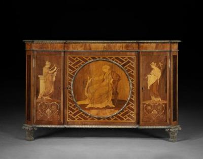 THE JULIANS PARK GEORGE 111 CHRISTOPHER FUHRLOGH COMMODE CABINET