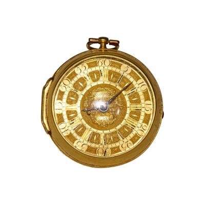 THE MIFFLIN LARGE FAMILY GOLD POCKET WATCH BY THOMAS TOMPION OF LONDON