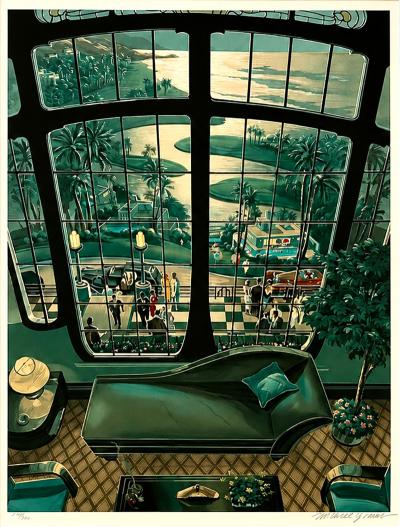 THE PLEASURE OF YOUR COMPANY Serigraph Limited Edition158 300 