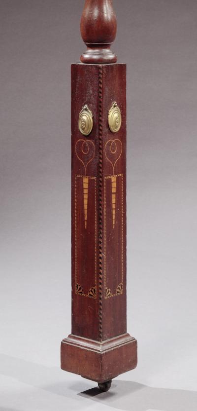 THE SAMUEL AND ELIZABETH BRIDGHAM BED AND PORTRAITS