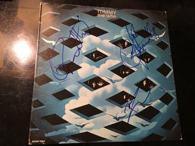 THE WHO TOMMY AUTOGRAPHED ALBUM