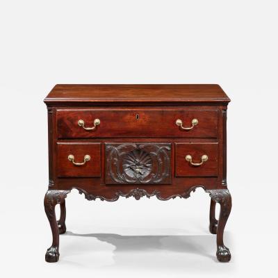 THE WILLIAM PARSONS FAMILY CARVED CHIPPENDALE LOWBOY