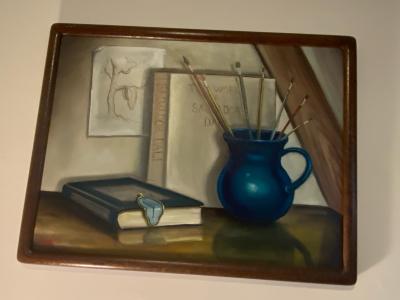 THE WORLD OF SALVADOR DALI PAINTING BY JOHN PHILIP CAPELLO