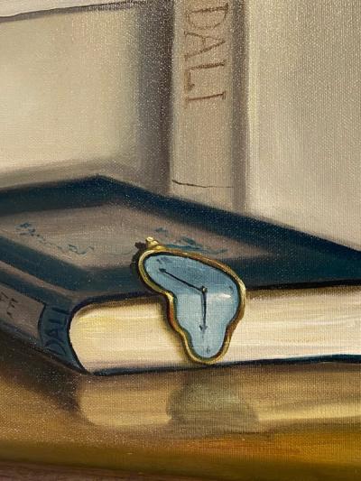 THE WORLD OF SALVADOR DALI PAINTING BY JOHN PHILIP CAPELLO