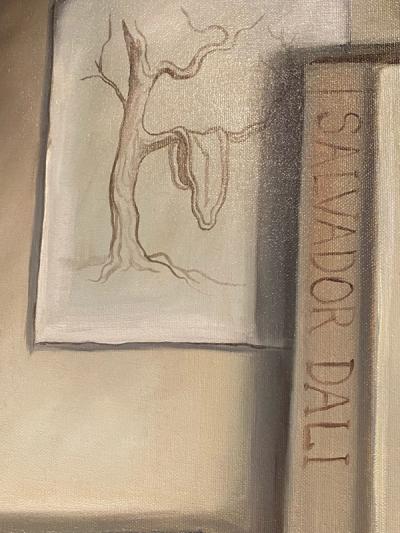 THE WORLD OF SALVADOR DALI PAINTING BY JOHN PHILIP CAPELLO