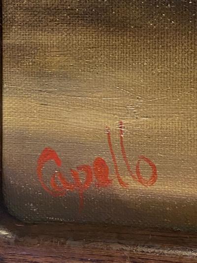 THE WORLD OF SALVADOR DALI PAINTING BY JOHN PHILIP CAPELLO