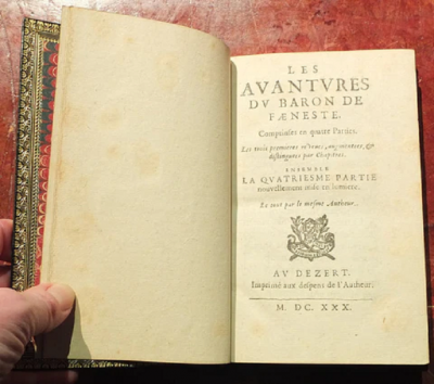 THEODORE AGRIPPA D AUBIGNA THEODORE AGRIPPA DAUBIGNA 1552 1630 LES AVANTURES DU BARON DE FAENESTE