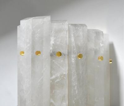 TPB II Rock Crystal Sconces by Phoenix