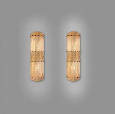 TPB II Rock Crystal Sconces by Phoenix