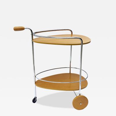 TREITEL GRATZ TREITEL GRATZ RARE STREAMLINE BEVERAGE CART BY TREITEL GRATZ 1949