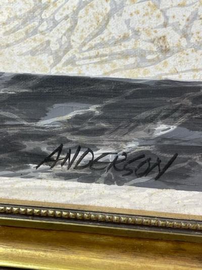 TRIO OF DALMATIANS MODERN GUSTAVIAN PAINTING