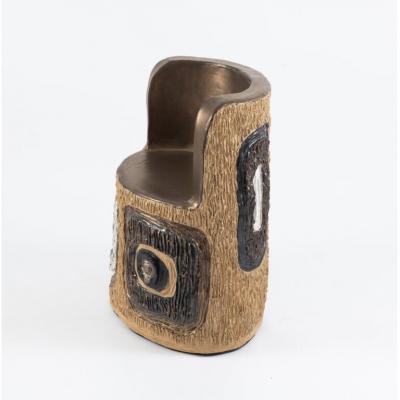 TRISH DEMASI Moderno Stool Bruno s Throne 2022