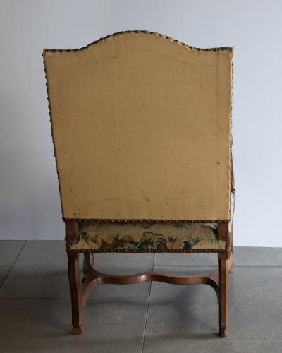 TWO 18TH CENTURY REG NCE PERIOD FRENCH ARMCHAIRS