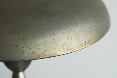 Table Lamp in Patinated and Chrome Plated Brass 1950s