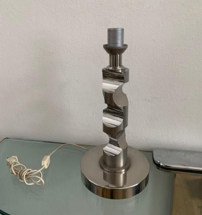 Table Lamp in Solid Medal and acrylic