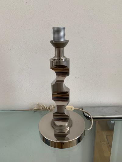 Table Lamp in Solid Medal and acrylic