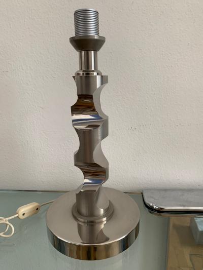 Table Lamp in Solid Medal and acrylic