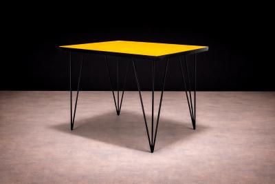 Table in Hardwood Iron Unknown 1950s