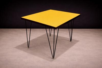 Table in Hardwood Iron Unknown 1950s