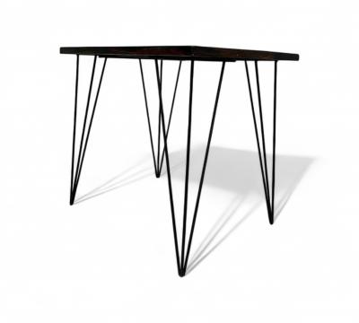 Table in Hardwood Iron Unknown 1950s Lot 510