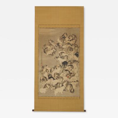 Tachibana Shozan Shiba Dogs 1837