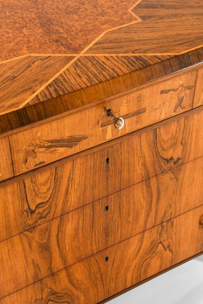 Tage Lindgren Bureau in Rosewood and Brass by Tage Lindgren 1954