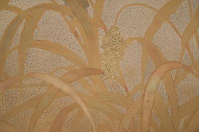 Taguchi Koki Scroll Chickens in the Millet By Taguchi Koki