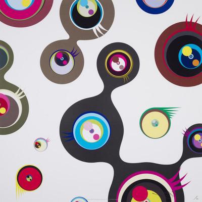 Takashi Murakami Jellyfish Eyes White 2