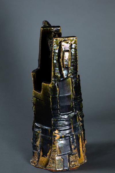 Takauchi Shugo Modern Green Vase