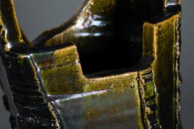 Takauchi Shugo Modern Green Vase