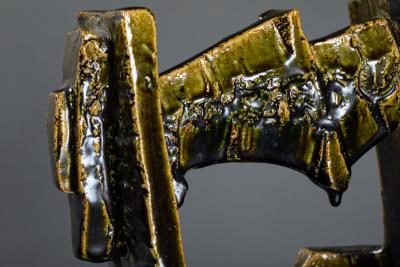 Takauchi Shugo Modern Green Vase