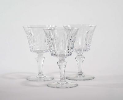 Tall Baccarat Crystal Barware Tableware Service 12 People