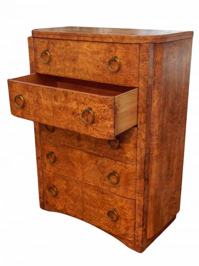 Tall Burl Dresser