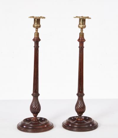 Tall Georgian Candlesticks